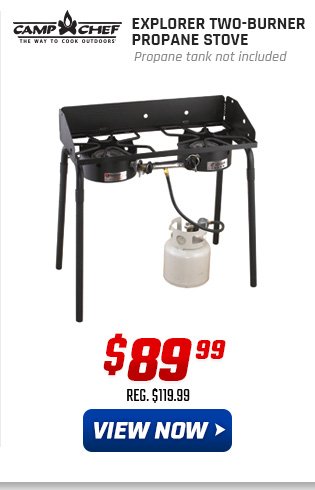 Camp Chef Explorer Two-Burner Propane Stove