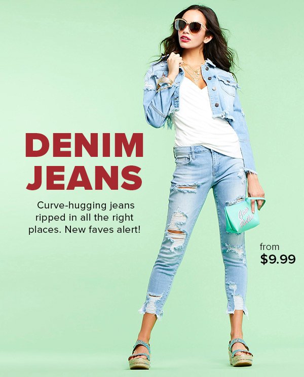 Shop Denim Jeans from $9.99