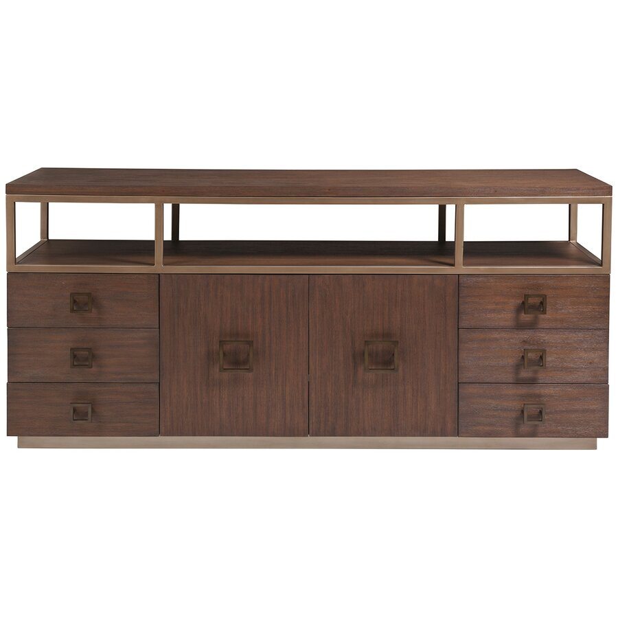 Cohesion Program Solid Wood TV Stand for TVs up to 78"