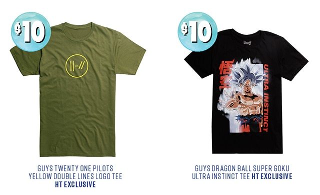 Black Friday Only All Tees $10