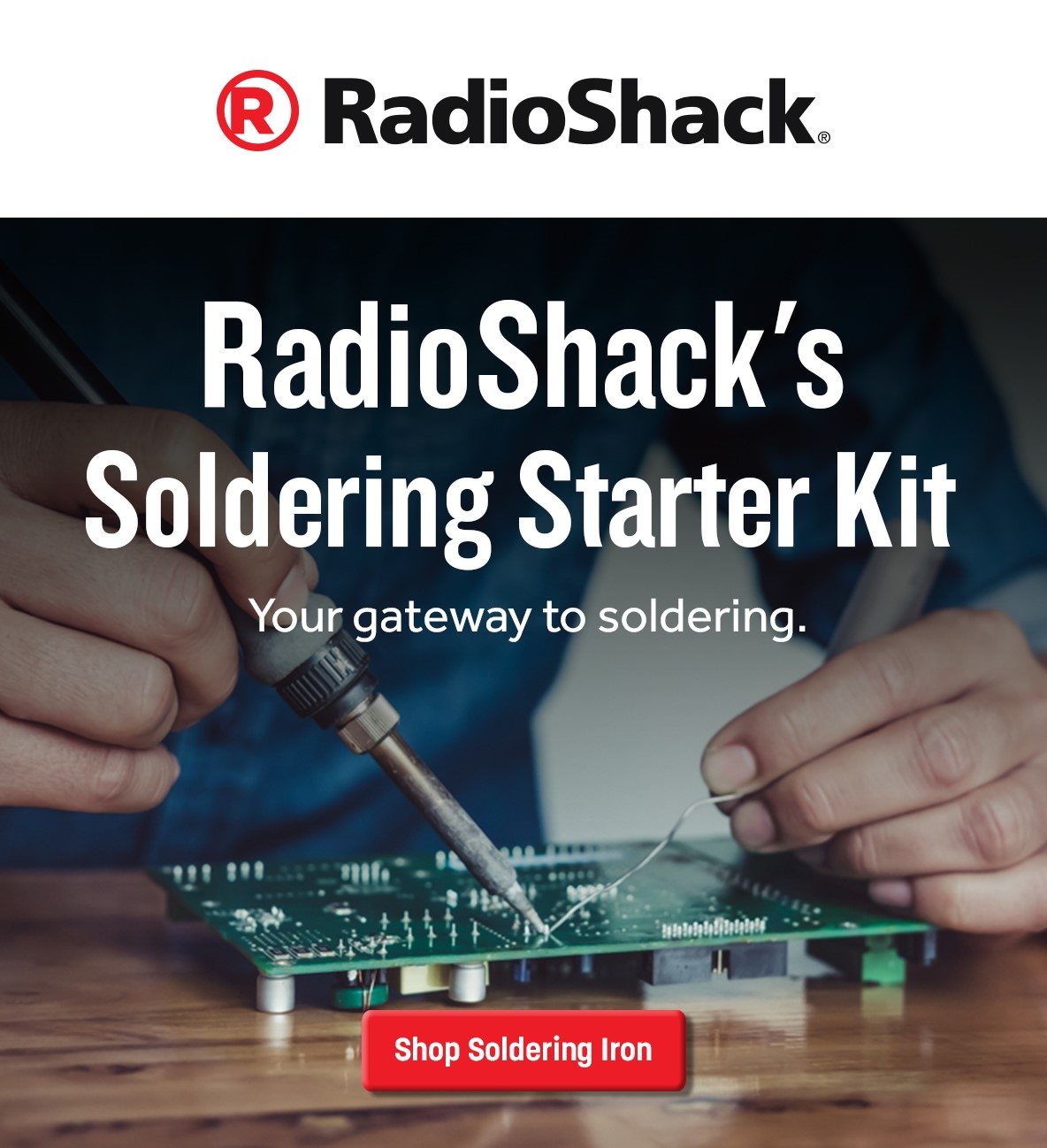 RadioShack Soldering Starter Kit with 20W Soldering Iron