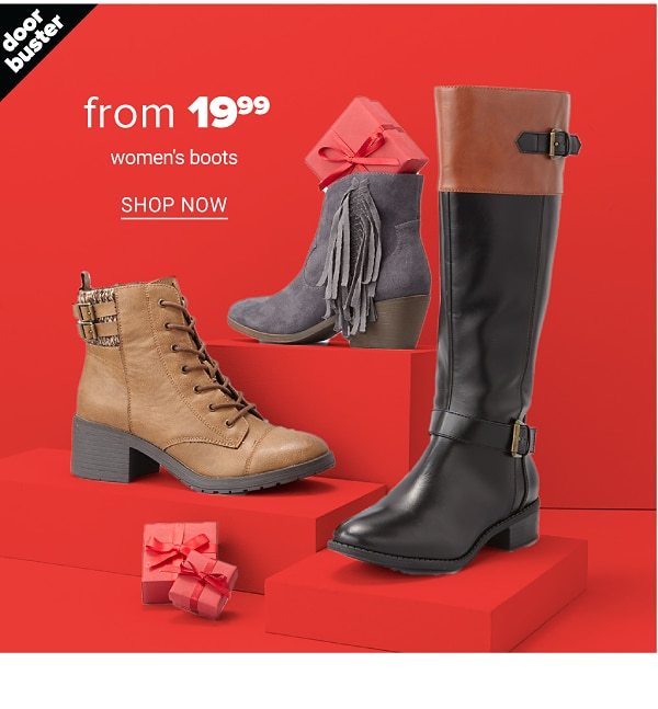 Women's Boots from 19.99 - Shop Now