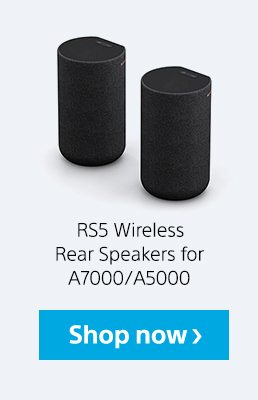 RS5 Wireless Rear Speakers for A7000/A5000 | Shop now