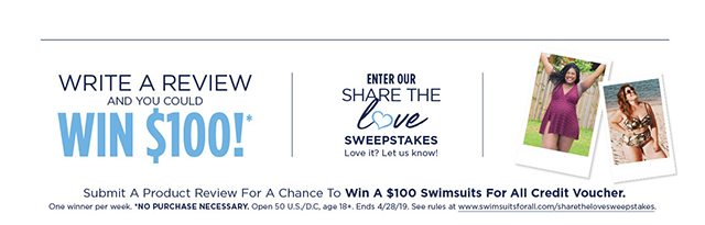 Enter Our Share The Love Sweepstakes