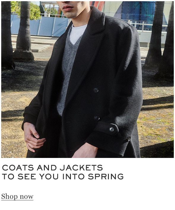 Coats and jackets to see you into spring