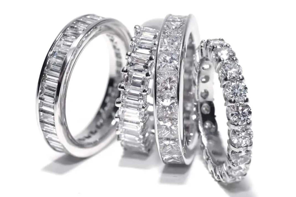 Stacked or Solo, Eternity Bands Are Forever in Style