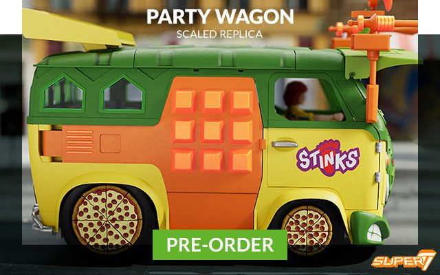 Party Wagon Scaled Replica by Super 7