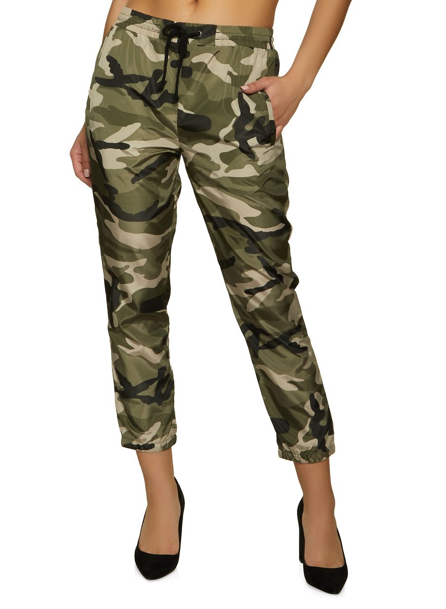 Camo Windbreaker Joggers