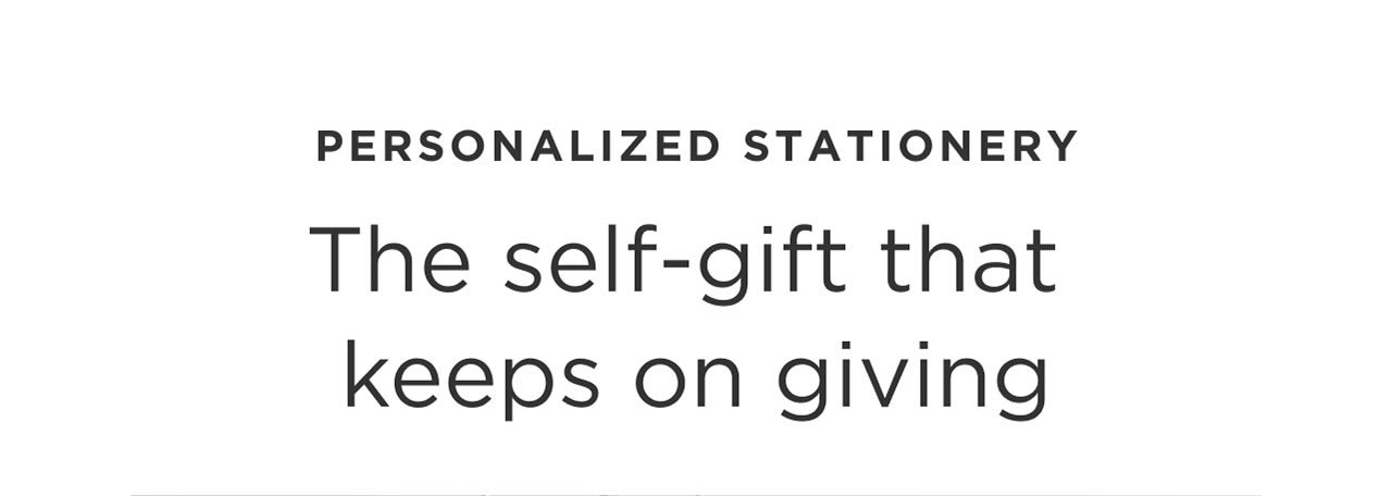 The Self-Gift that Keeps on Giving