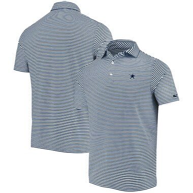 Vineyard Vines Dallas Cowboys Navy/White Team Logo Winstead Stripe Polo