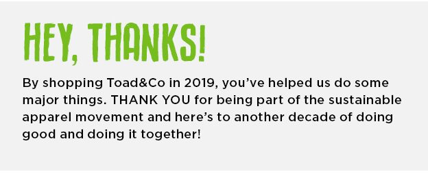2019 Was Epic - Thanks