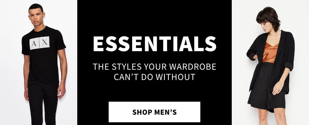  A|X ESSENTIALS - Men's Selection