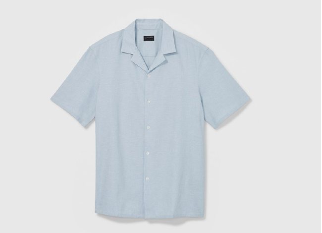 Short Sleeve Linen Shirt