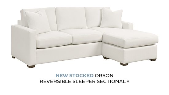 Orson Reversible Sleeper Sectional