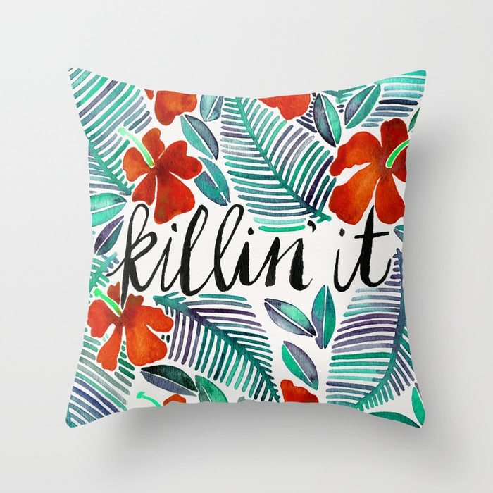  364 Killin' It – Tropical Red & Green by Cat Coquillette