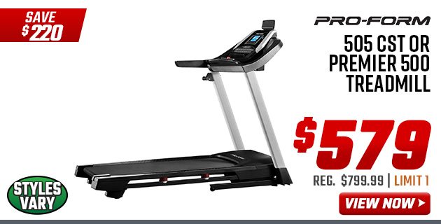 Proform 505 cst treadmill big 5 hot sale