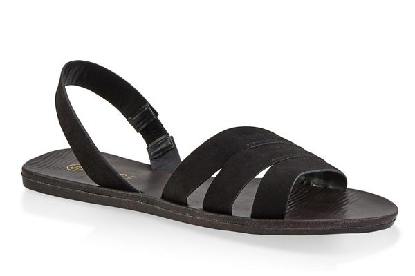 Triple Band Slingback Sandals