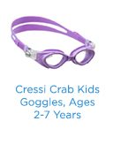 Cressi Crab Kids Goggles, Ages 2-7 Years