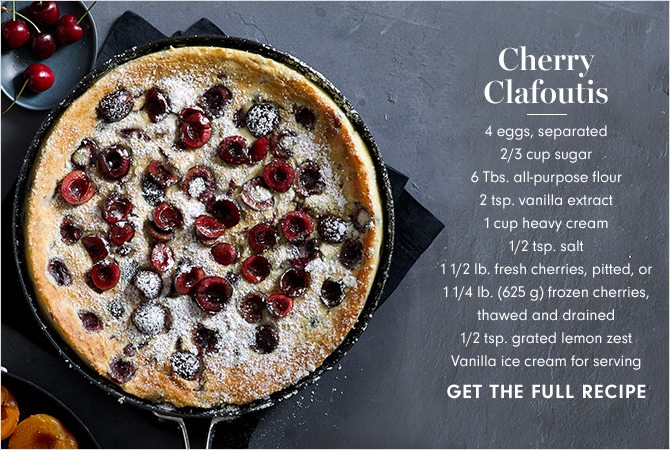 Cherry Clafoutis - GET THE FULL RECIPE