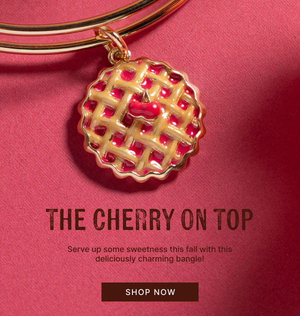 The Cherry On Top | Serve up some sweetness this fall with this deliciously charming bangle!