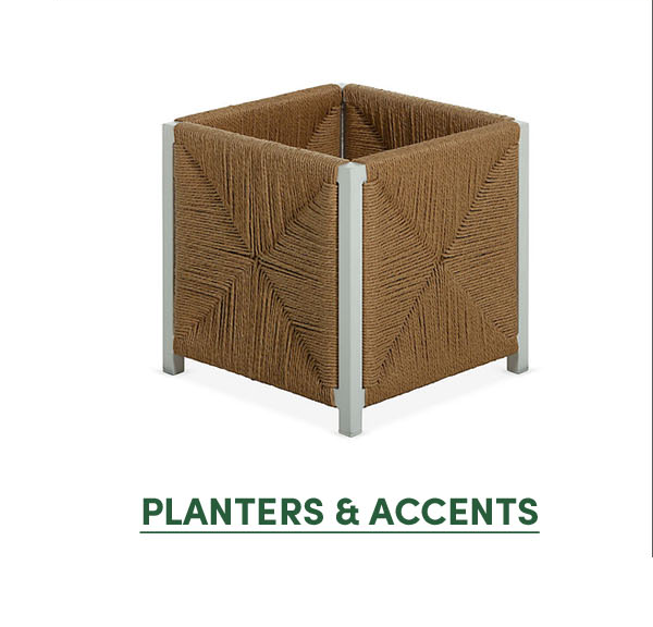planters and accents