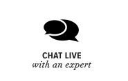 CHAT LIVE with an expert