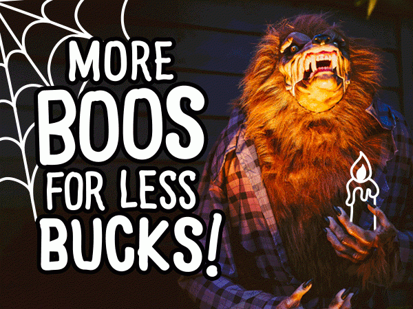 More boos for less bucks