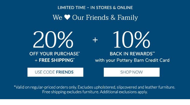 Last Chance Limited Time Offer Ending Soon Pottery Barn Email