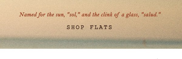 Shop flats.