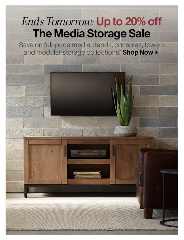 The Media Storage Sale