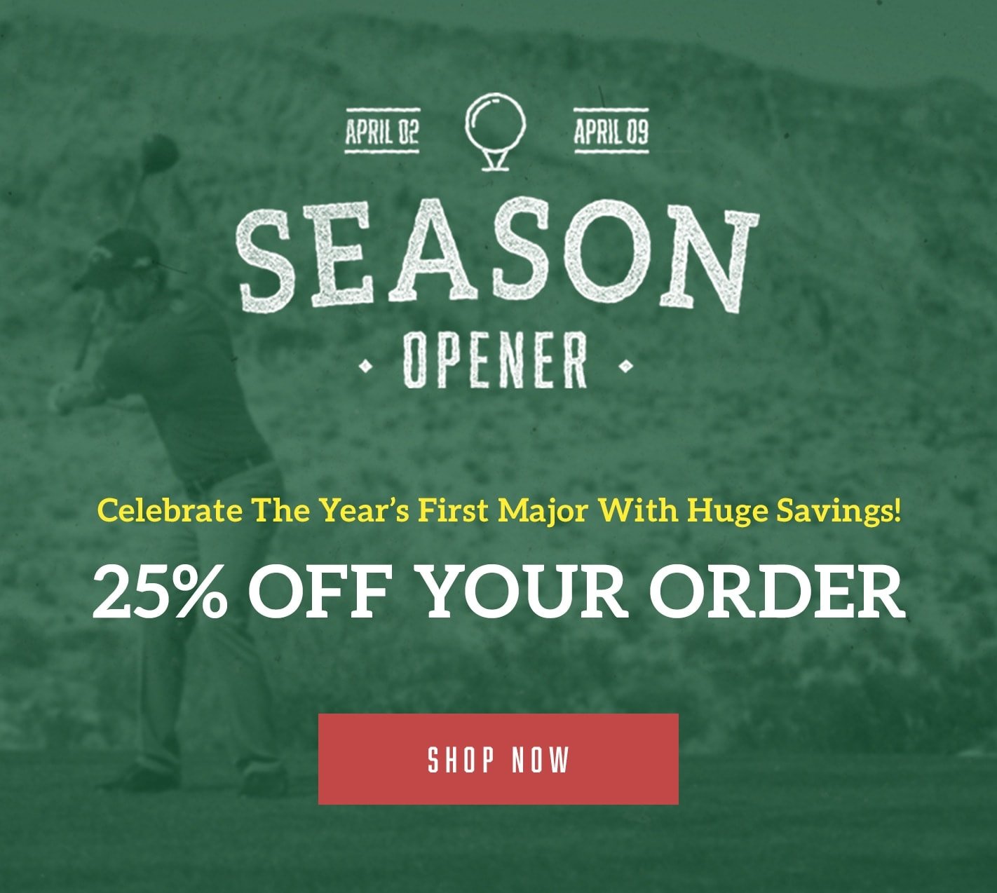 Season Opener: 30% OFF Wedges and Putters