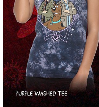 Purple Washed Tee