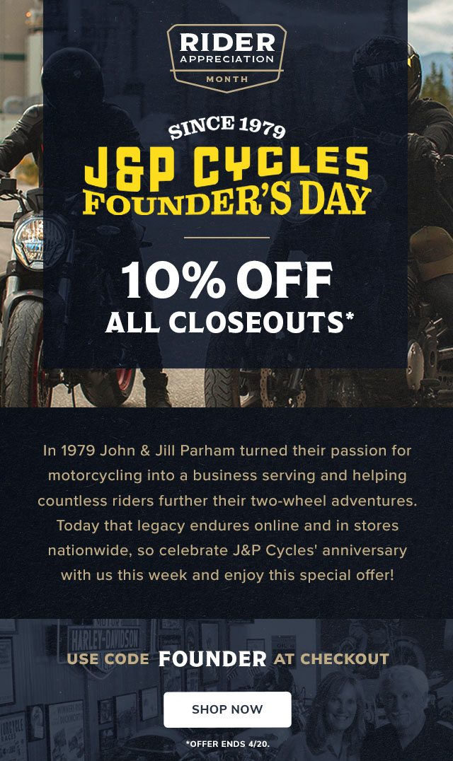 10% off Closeouts