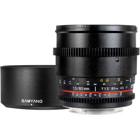 Used Samyang 85mm T1.5 AS IF UMC Cinema Lens for Nikon F