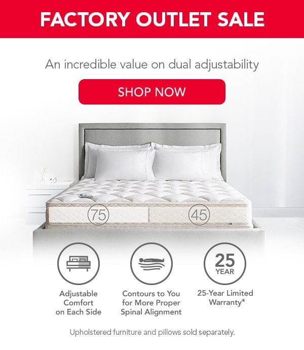 sleep number factory outlet