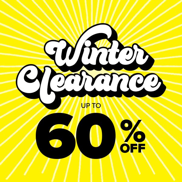 Winter Clearance Up to 60% Off