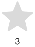 Three star rating image