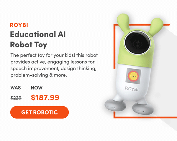 Roybi Educational AI Robot Toy | Get Robotic