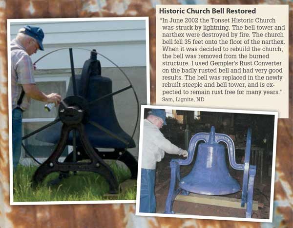 Historic church bell restored