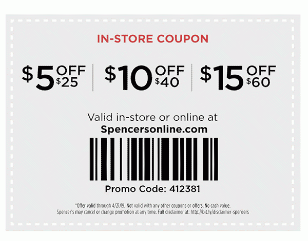 Get up to $15 off your in store order with coupon