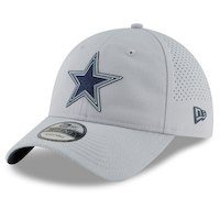 Men's Dallas Cowboys New Era Gray 2018 Training Camp 9TWENTY Adjustable Hat