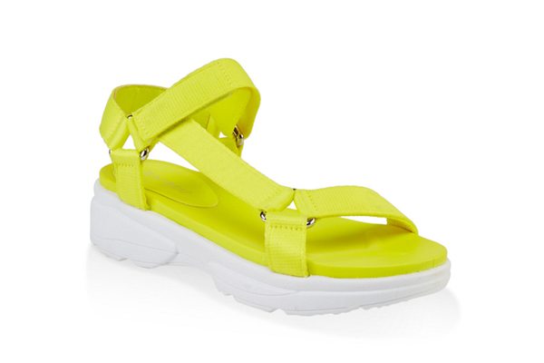 Sporty Velcro Strap Sandals