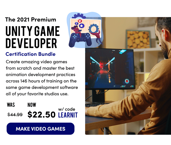 2021 Unity Game Developer Bundle | Make Video Games