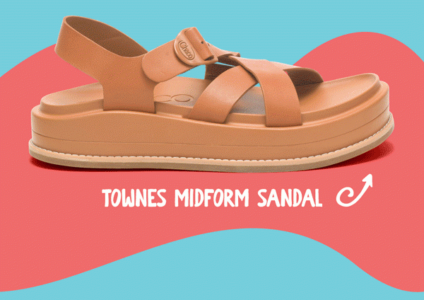 Product Images - Townes Midform Sandal - Lowdown Leather Slide - Mega Z/Cloud Sandal - Paonia Clog