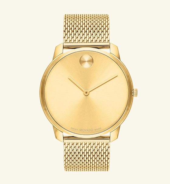 Mens Gold Bold Evolution Mesh