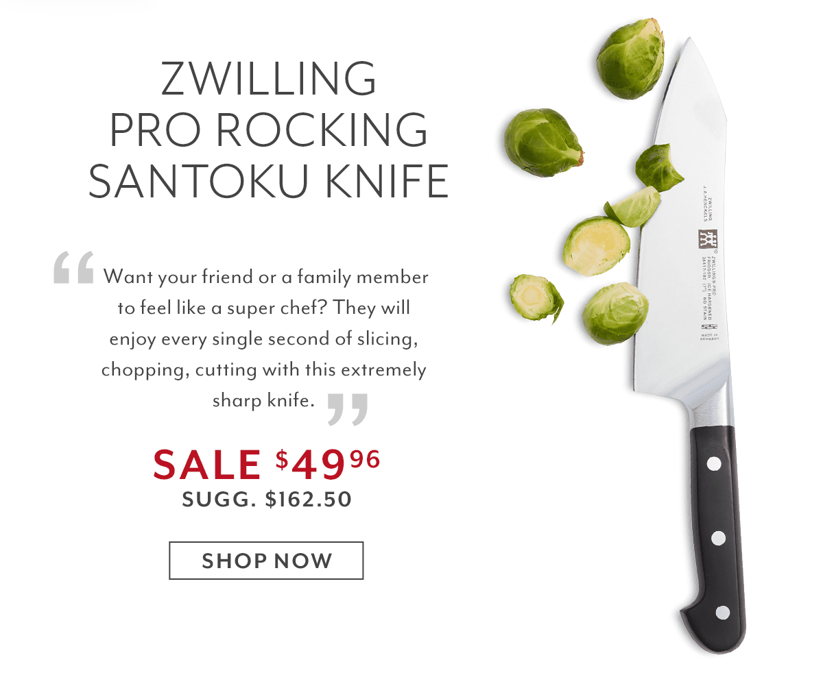 Zwilling J.A. Henckels Pro Rocking Santoku