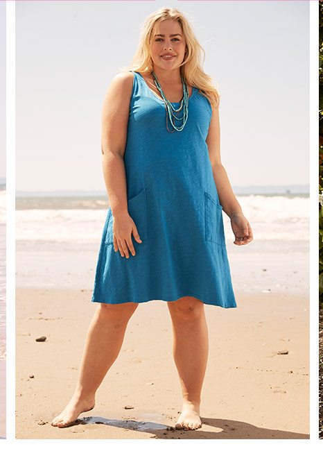 Shop Drape Dress Plus Size