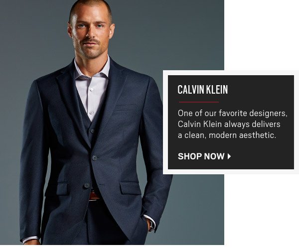 calvin klein suit men's wearhouse