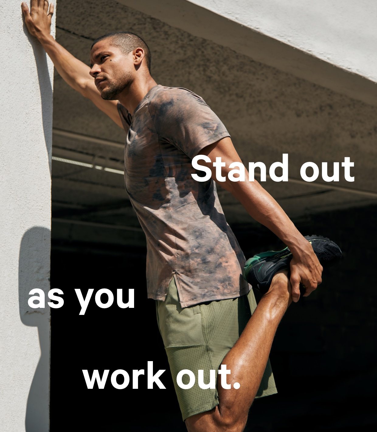 Stand out as you work out. - SHOP WHAT'S NEW