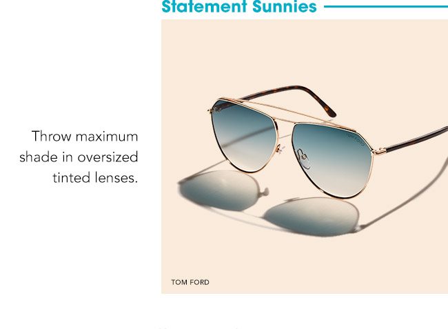 Statement Sunnies